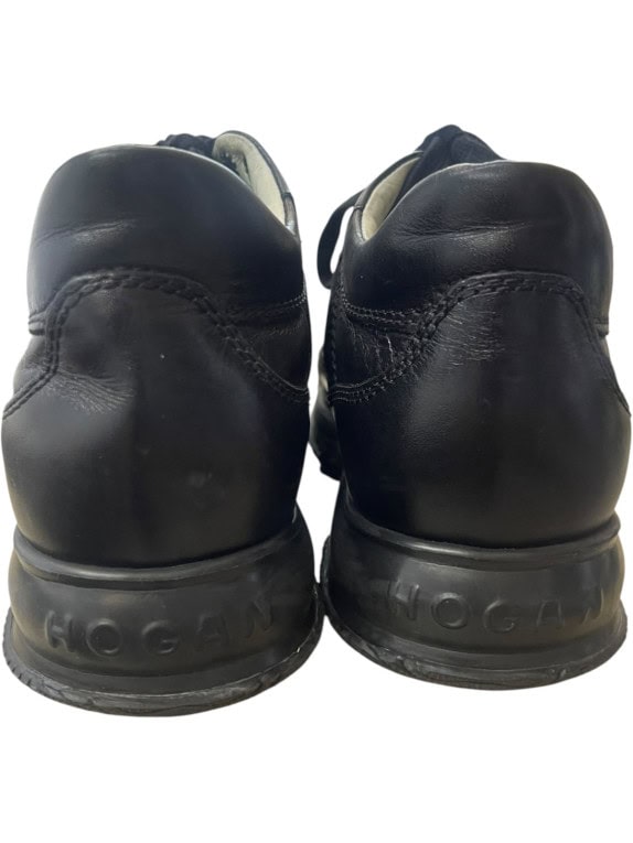 HOGAN SNEAKERS MINIMAL ΜΑΥΡΟ UNISEX PRE OWNED EU38