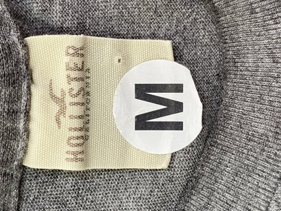 HOLISTER GRAPHIC TEE RETRO CHARCOAL ΑΝΤΡΙΚΟ PRE OWNED S