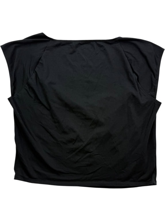 HOLLISTER Crop Top Casual Draped Μαύρο Γυναικείο XL