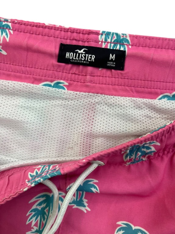 HOLLISTER ΜΑΓΙΟ ΣΟΡΤΣ ΠΑΛΜΕΣ PINK ΑΝΤΡΙΚΟ PRE OWNED M