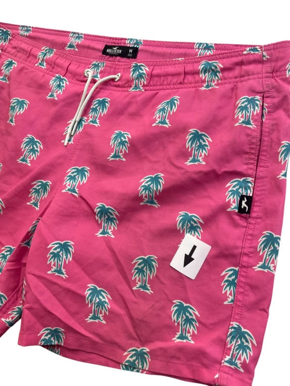 HOLLISTER ΜΑΓΙΟ ΣΟΡΤΣ ΠΑΛΜΕΣ PINK ΑΝΤΡΙΚΟ PRE OWNED M