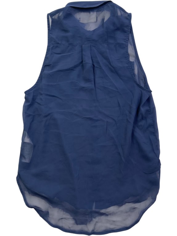 HOLLISTER SHIRT SLEEVELESS VINTAGE BLUE WOMEN XS pre-owned