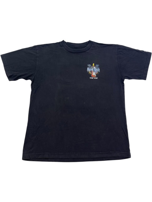 HONG KONG GRAPHIC TEE MINIMAL ΜΑΥΡΟ UNISEX PRE OWNED