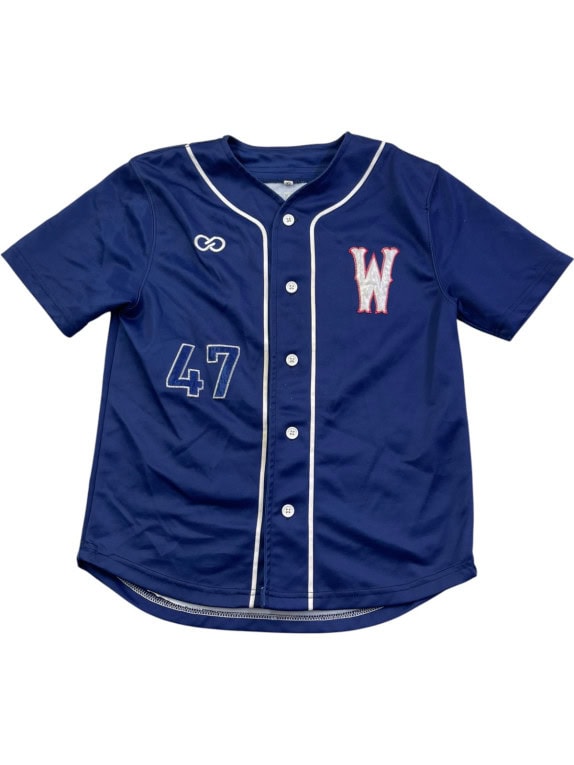 HORTON BASEBALL JERSEY COLLEGIATE NAVY ΑΝΤΡΙΚΟ PRE OWNED