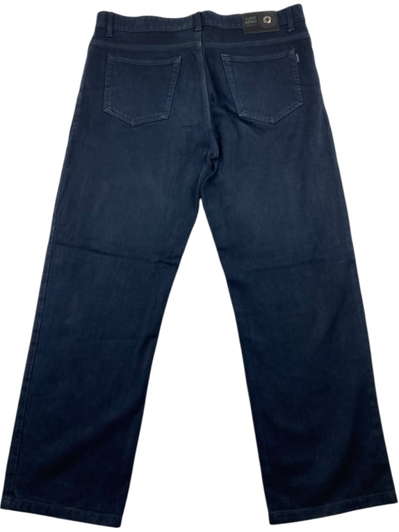 HUGO BOSS ΠΑΝΤΕΛΟΝΙ JEANS VINTAGE SELECT LINE ΛΟΓΟΤΥΠΟ ΜΠΛΕ ΣΚΟΥΡΟ ΑΝΔΡΙΚΟ L