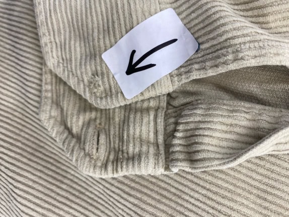 HUGO BOSS CAMICIA VINTAGE CON LOGO BEIGE DA UOMO XXL
