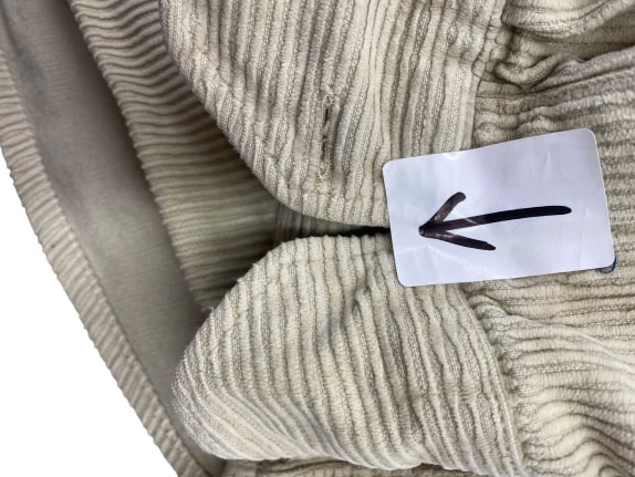 HUGO BOSS CAMICIA VINTAGE CON LOGO BEIGE DA UOMO XXL