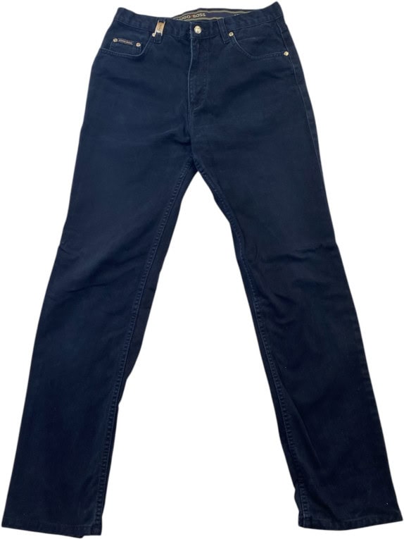 HUGO BOSS ΤΖΙΝ ΠΑΝΤΕΛΟΝΙ CLASSIC NAVY ΑΝΤΡΙΚΟ PRE OWNED S