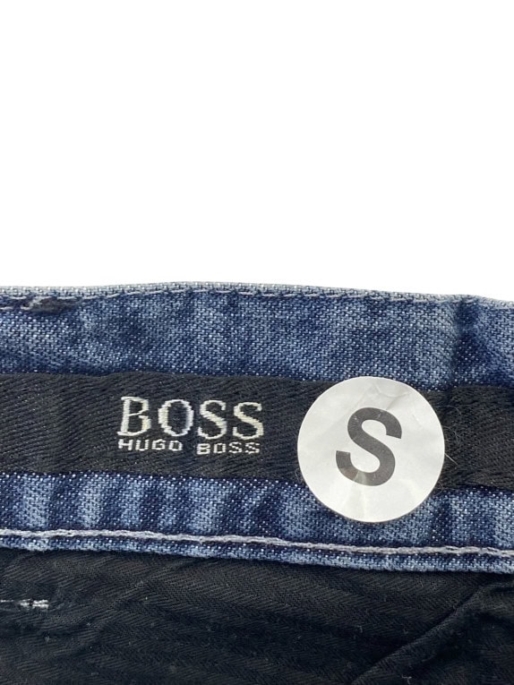 HUGO BOSS JEANS WASHED BLUE MEN PRE OWNED S