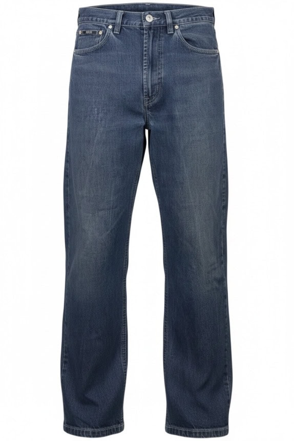 HUGO BOSS JEANS WASHED BLUE MEN PRE OWNED S