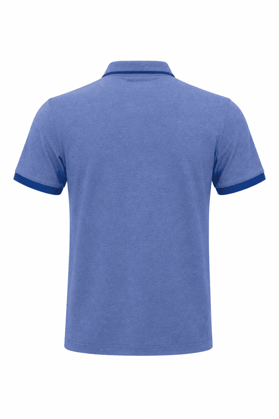HUGO POLO SHIRT MINIMAL BLUE MEN PRE OWNED M