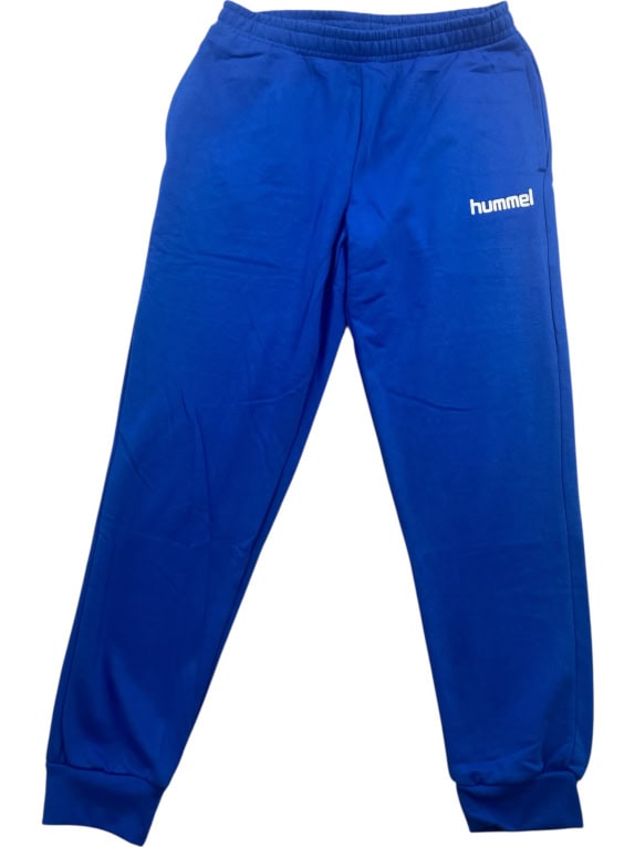 Hummel Ανδρική Φόρμα Παντελόνι Μπλε EU L