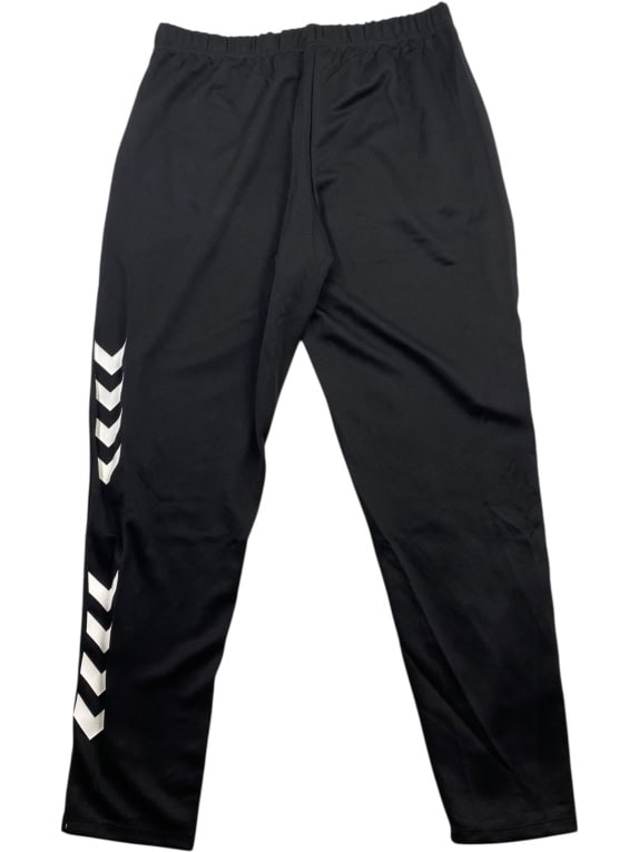 HUMMEL Pantaloni tuta Athletic Logo neri da uomo XL