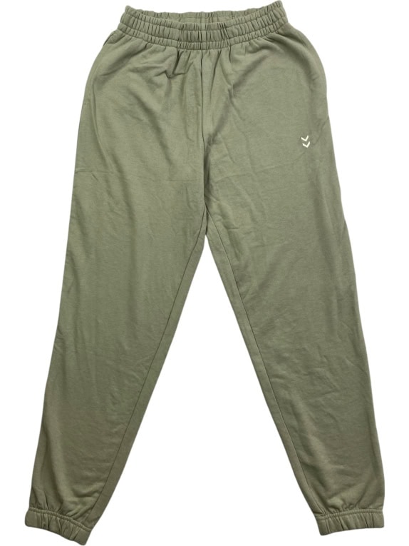 Hummel Φόρμα Παντελόνι Performance Casual Λογότυπο Χακί Unisex XS