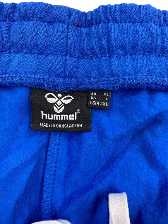 HUMMEL Pantaloni tuta Sport Logo Blu da uomo XL