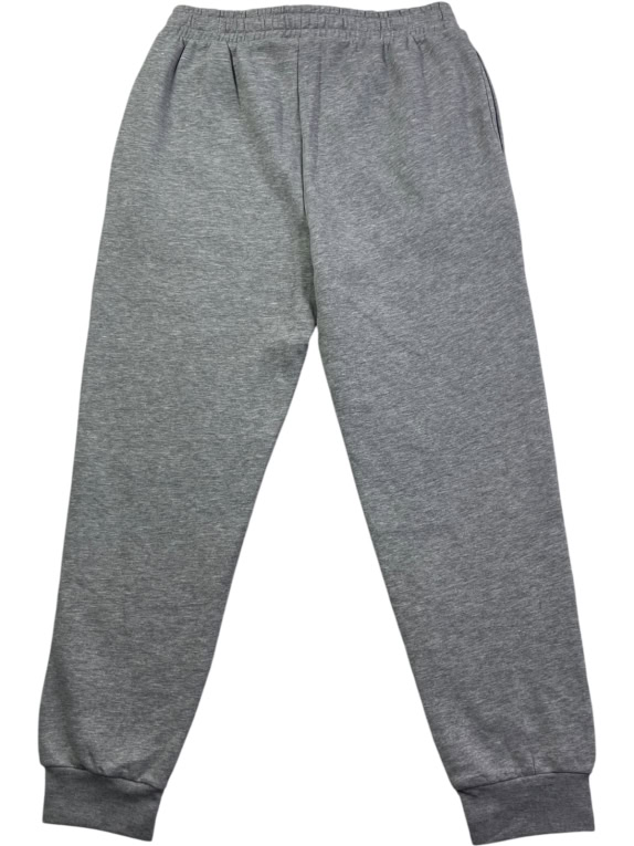 HUMMEL PANTALONI TUTA SPORTSWEAR GRIGIO UNISEX PRE OWNED M