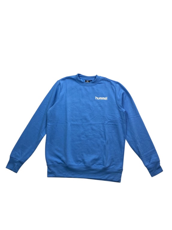 HUMMEL Φούτερ Crewneck Casual Logo Μπλε Unisex L