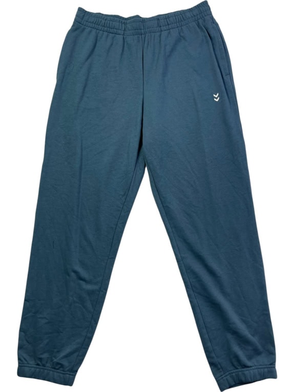 HUMMEL JOGGER PANTS SPORTSWEAR BLUE ΑΝΤΡΙΚΟ PRE OWNED M