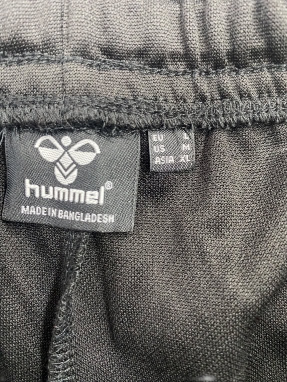 HUMMEL Παντελόνι Αθλητικό Με Λογότυπο Μαύρο Ανδρικό L