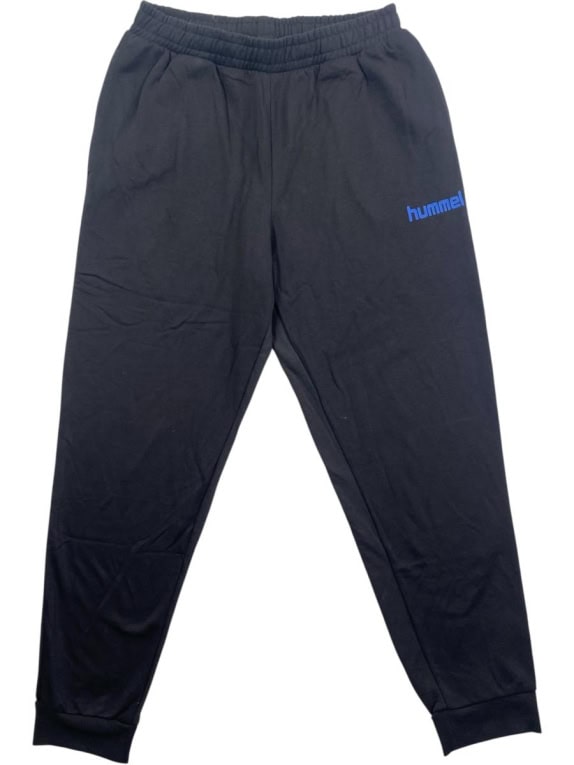 HUMMEL Pantaloni tuta jogger con logo neri da uomo M-L