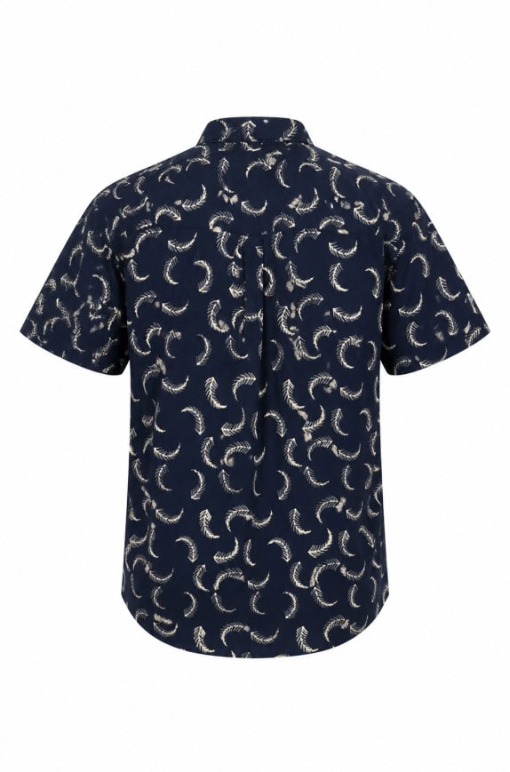 MARBLE CAMICIA PRINT BLU UOMO PRE OWNED L