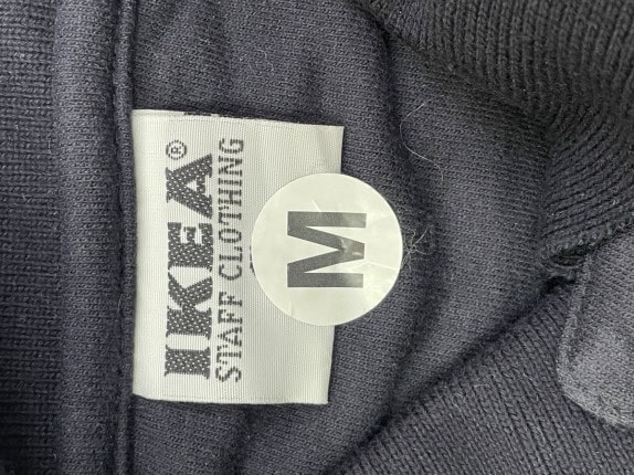 1995 WORKWEAR COLLECTIBLE IKEA ΠΟΛΟ ΜΠΛΟΥΖΑ ΜΕ ΓΙΑΚΑ ΜΠΛΕ ΑΝΤΡΙΚΟ PRE OWNED M