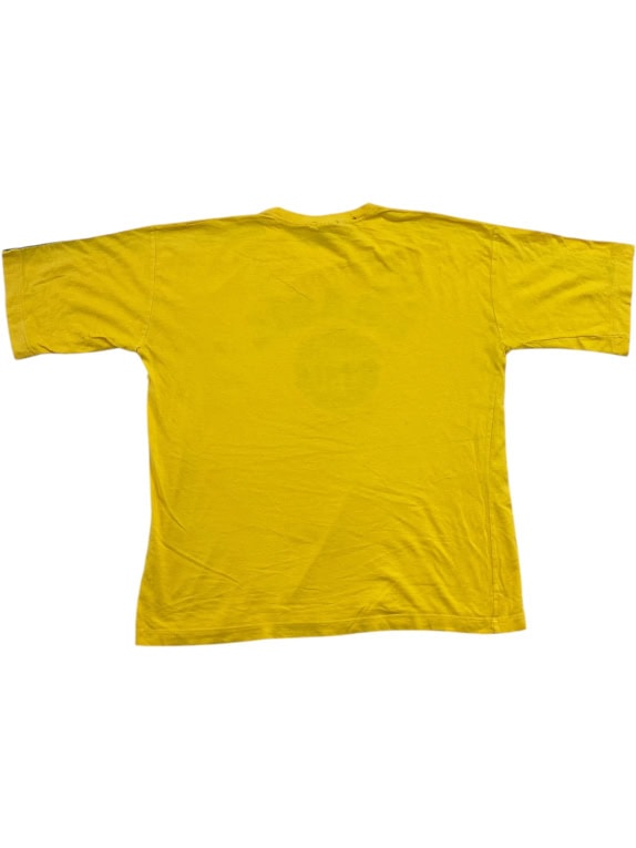 INCOGNITA T-Shirt Vintage "Brasil 9" Κίτρινο Λογότυπο Unisex Size S