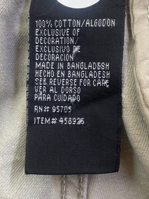 IRON CO CARGO ΒΕΡΜΟΥΔΑ UTILITY OLIVE CAMOUFLAGE ΑΝΤΡΙΚΟ PRE OWNED L