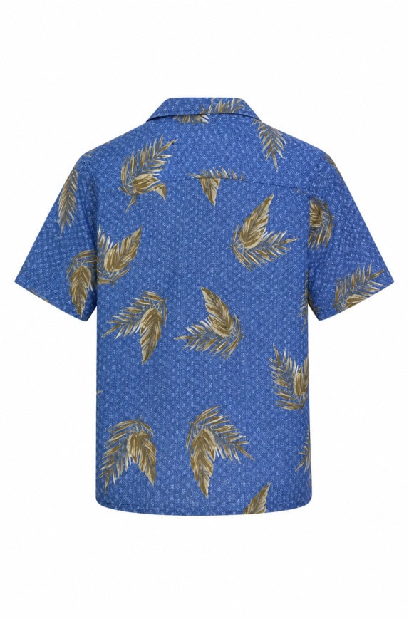 ISLANDER ΠΟΥΚΑΜΙΣΟ RETRO ΜΠΛΕ ΑΝΤΡΙΚΟ PRE OWNED L