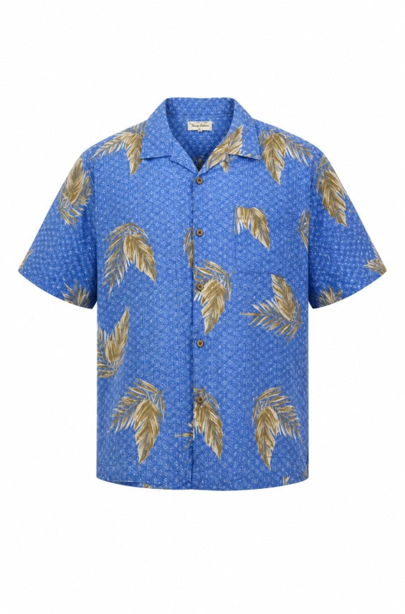 ISLANDER ΠΟΥΚΑΜΙΣΟ RETRO ΜΠΛΕ ΑΝΤΡΙΚΟ PRE OWNED L