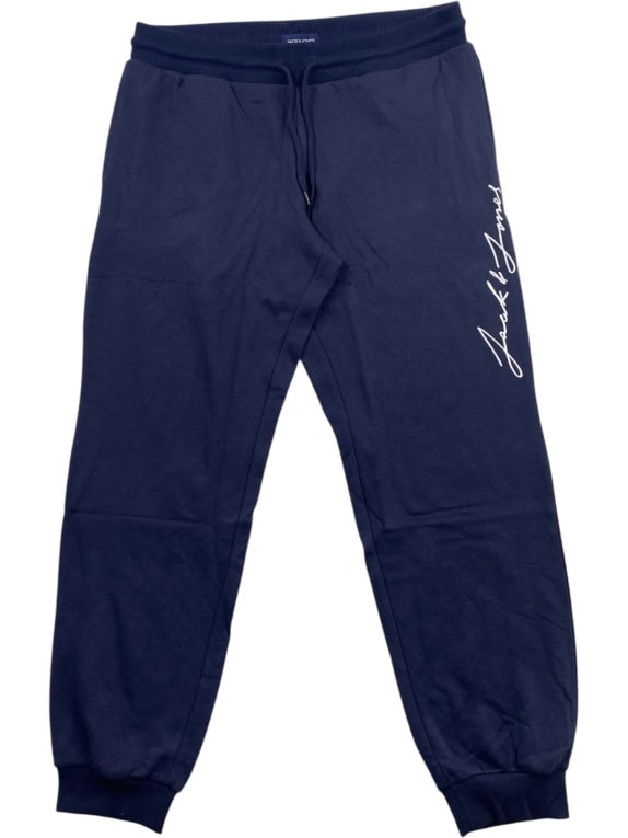 JACK & JONES Men’s Sweatpants Dark Blue XL