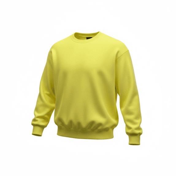 Jack & Jones Core Felpa Casual Tinta Unita Gialla da Uomo L