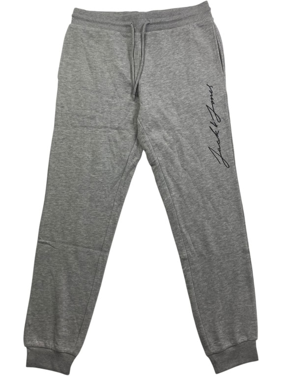 Jack & Jones Φόρμα Παντελόνι Casual Logo Γκρι Ανδρικό M