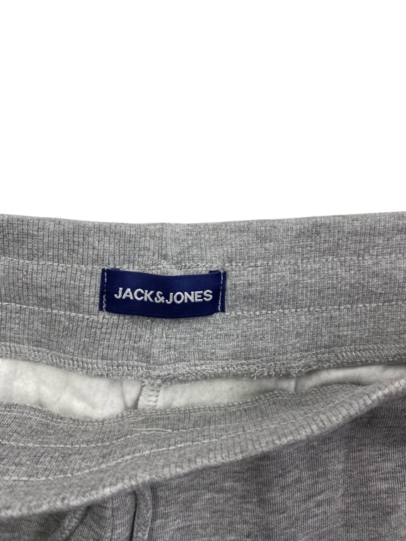 Jack & Jones Φόρμα Παντελόνι Casual Logo Γκρι Ανδρικό M