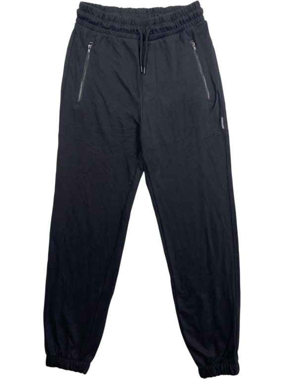 Jack & Jones Φόρμα Παντελόνι Casual Zip Pockets Μαύρο Ανδρικό S
