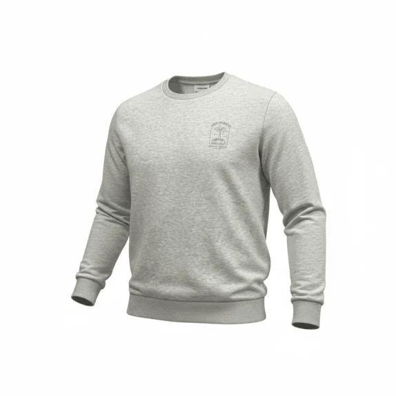 Jack & Jones Felpa casual con stampa grigia da uomo XL