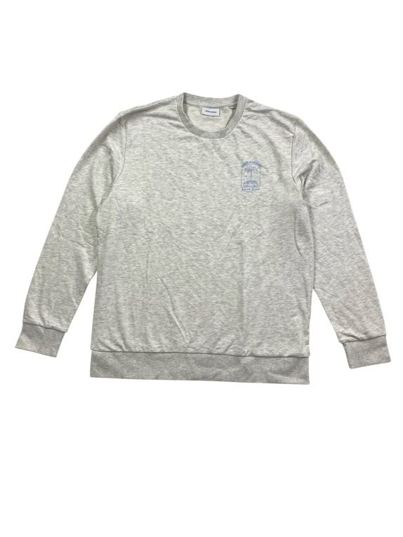 Jack & Jones Φούτερ Casual με Τύπωμα Γκρι Ανδρικό XL