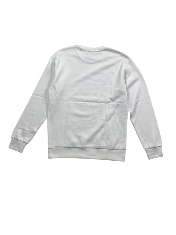 Jack & Jones Casual Crewneck Sweatshirt Solid White Men’s L