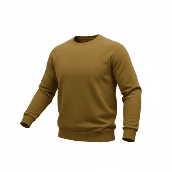 Jack & Jones Felpa Casual Tinta Unita Color Senape da Uomo L
