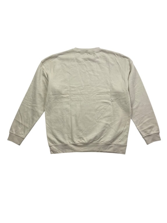 Jack & Jones Felpa girocollo casual con logo beige da uomo L