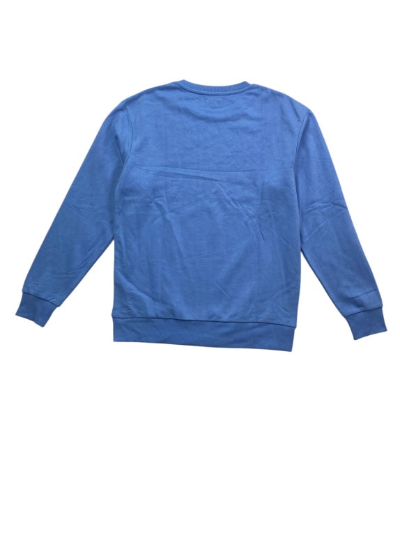 JACK & JONES Felpa Girocollo Casual Tinta Unita Blu Uomo L