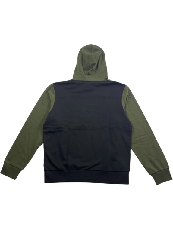 Jack & Jones Colorblock Hoodie Casual Logo Khaki Black Men’s L