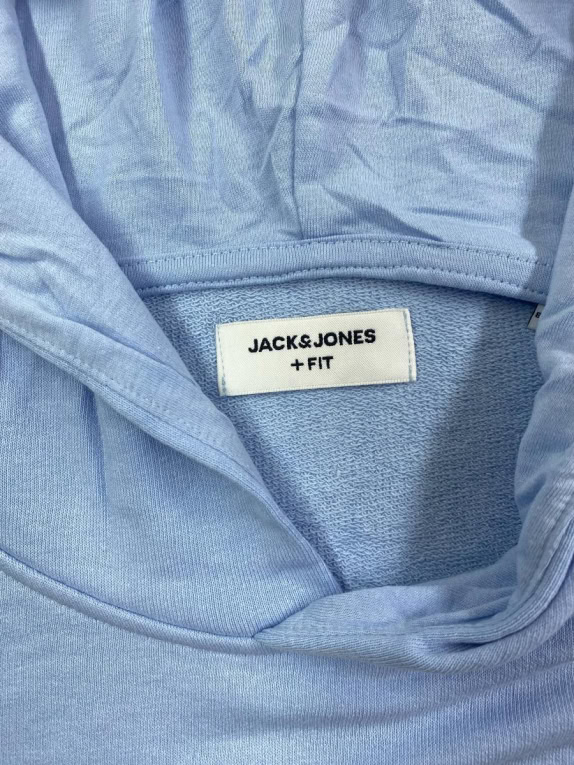 JACK & JONES ΦΟΥΤΕΡ ΜΕ ΚΟΥΚΟΥΛΑ CALIFORNIA GRAPHIC ΣΙΕΛ ΑΝΔΡΙΚΟ 4XL
