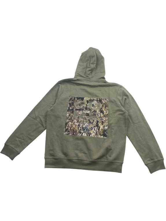 JACK & JONES ΦΟΥΤΕΡ ΜΕ ΚΟΥΚΟΥΛΑ (HOODIE) CORE BACK PRINT KHAKI ΑΝΔΡΙΚΟ L