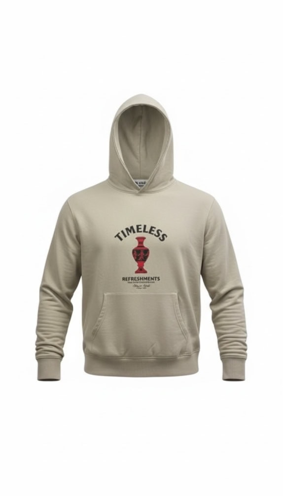JACK & JONES ΦΟΥΤΕΡ ΜΕ ΚΟΥΚΟΥΛΑ TIMELESS BEIGE ΑΝΔΡΙΚΟ 4XL