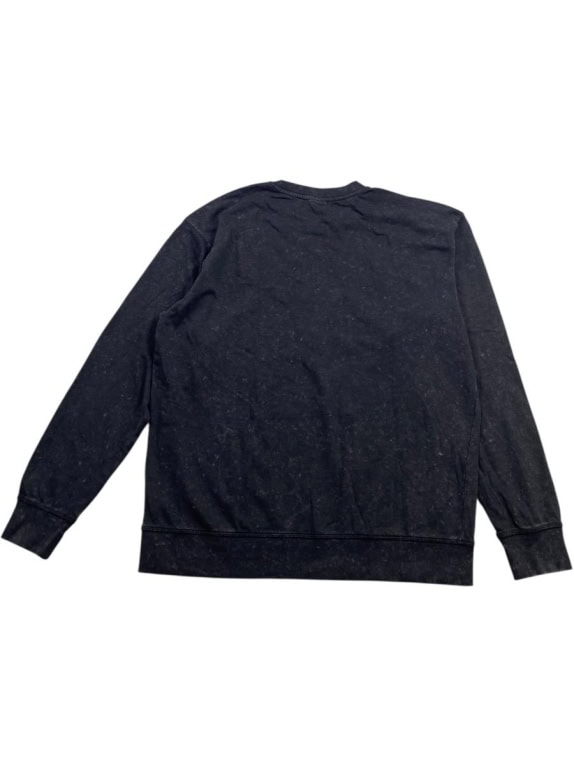 JACK & JONES CREWNECK SWEATSHIRT ORIGINALS STUDIO WASHED BLACK MEN'S XL