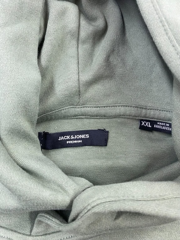 Jack & Jones Premium Ανδρικό Hoodie Χακί XXL