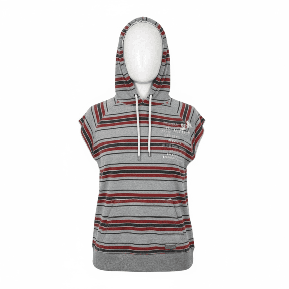 JACK & JONES ΡΙΓΕ HOODIE ΜΕ ΚΟΝΤΑ ΜΑΝΙΚΙΑ (Αμάνικο) - M/L