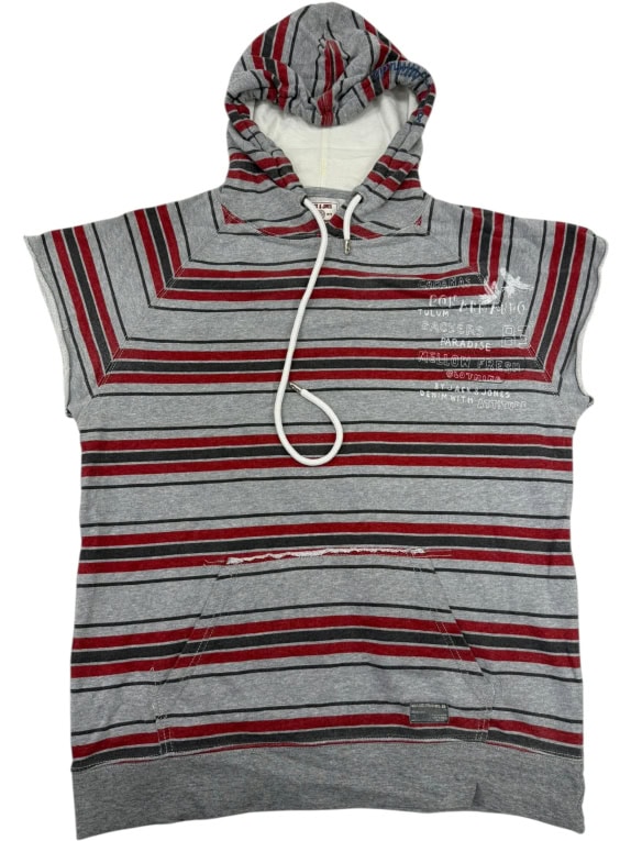 JACK & JONES ΡΙΓΕ HOODIE ΜΕ ΚΟΝΤΑ ΜΑΝΙΚΙΑ (Αμάνικο) - M/L