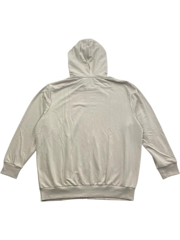 JACK & JONES ΖΑΚΕΤΑ ΜΕ ΚΟΥΚΟΥΛΑ SURF LOGO BEIGE ΑΝΔΡΙΚΗ 4XL